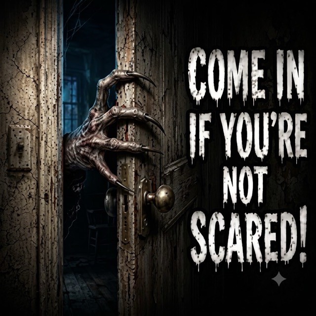 Come in if You're not Scared!