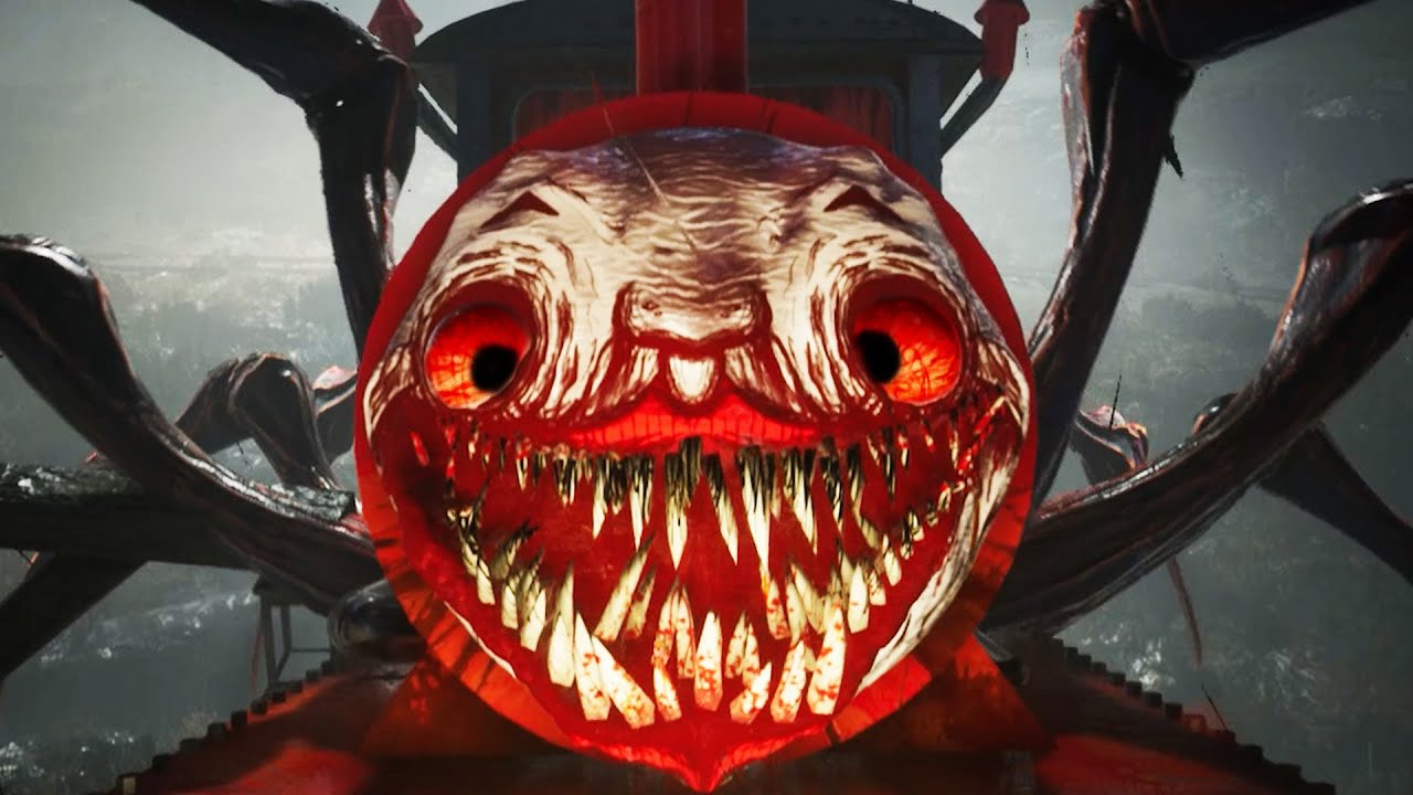 Choo Choo Spider Monster Train