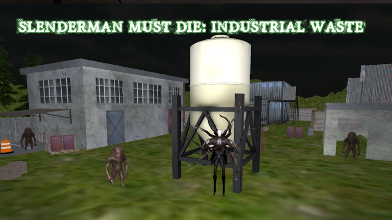Slenderman Must Die: Industrial Waste gameplay